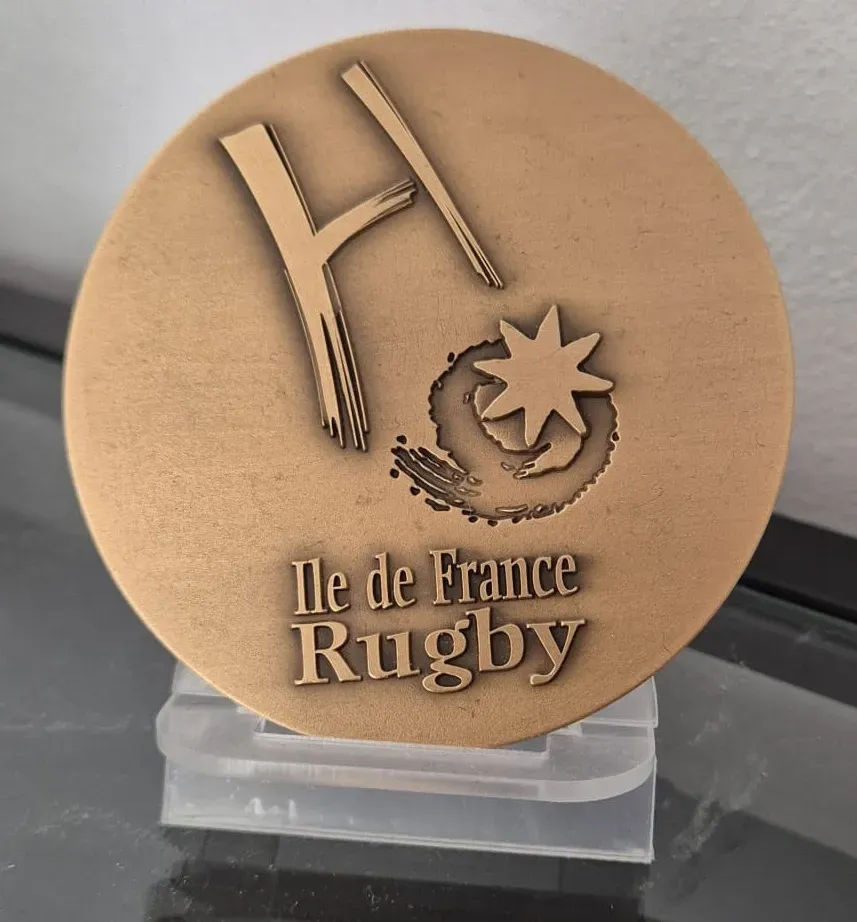 médaille bénévolat rugby section sportifs